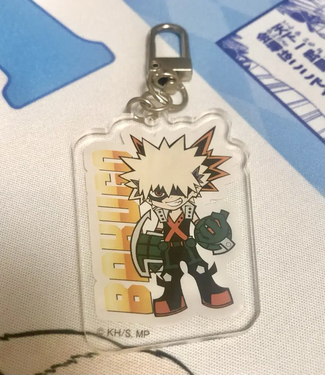 Nahia Hiroaka Bakugo Katsuki GS25 Happy Candy keyring for sale