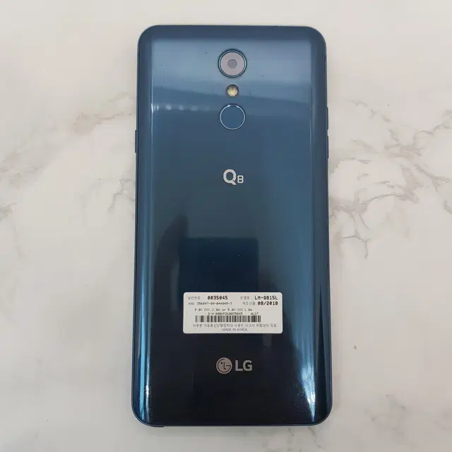 LG Q8 (Q815) 블루, 무잔상 공기계 판매해요