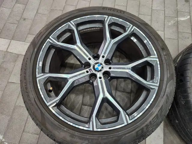 21인치 정품 bmw g05 g06 741m 순정 중고 휠만 한대분