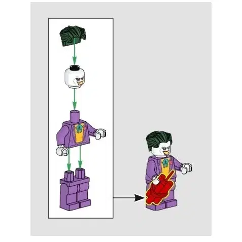 레고 76271 조커 (무기 포함)새제품 판매-DC