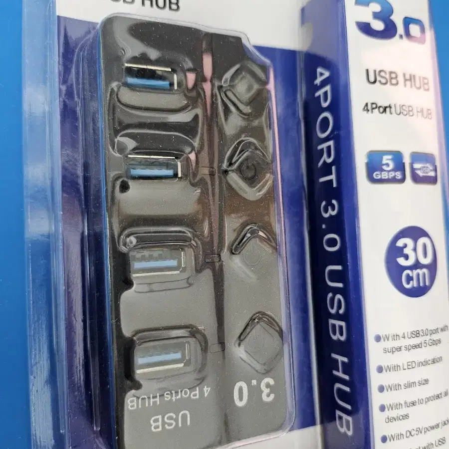 USB 3.0 허브 4포트