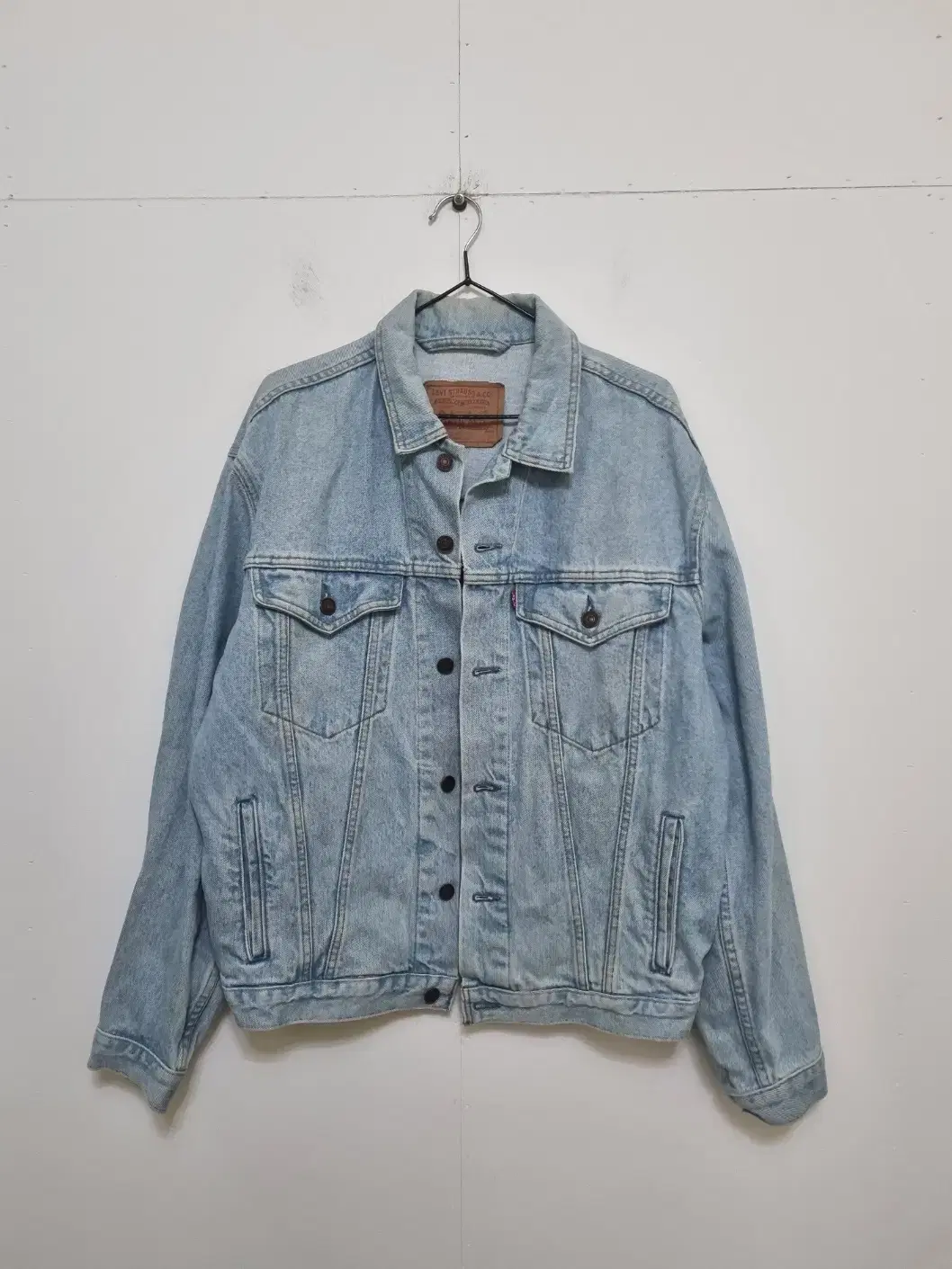 Levi's 90s Vintage Overfit Trucker Denim Jacket-Men's S