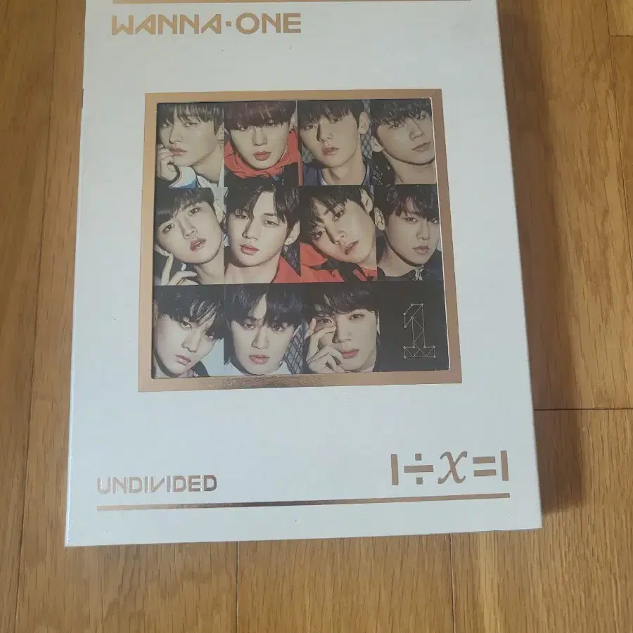 워너원 undivided 개봉앨범 판매