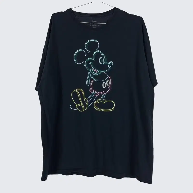 [Disney] Cotton Mickey Mouse Printed Short Sleeve Tee (Men 110) A22099