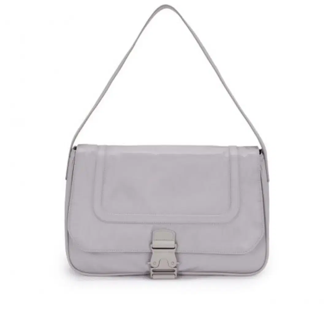 마뗑킴 BUCKLE BAG IN LIGHT GREY