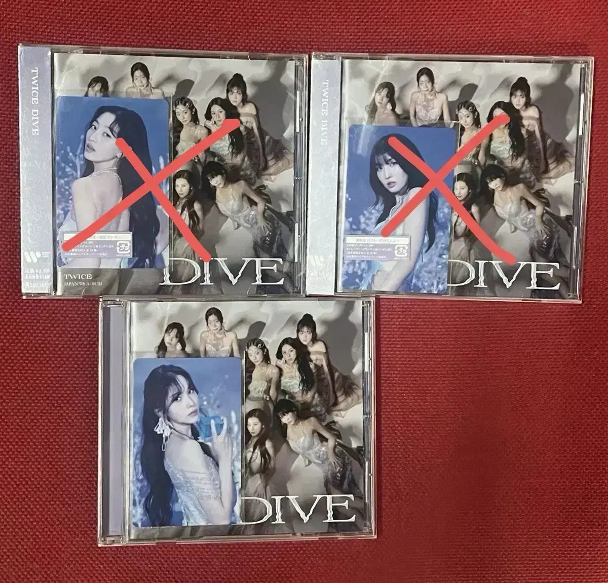 Twice dive album normal vahn photocard mina