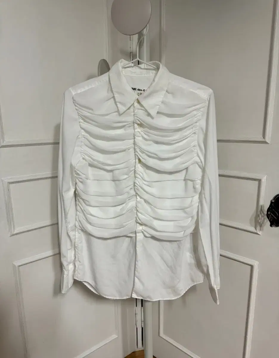 Comme des Garçons draped shirt