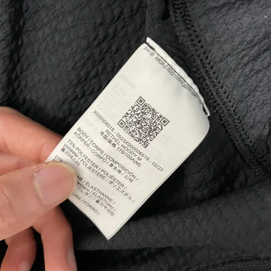 Arcteryx rether hoodie M