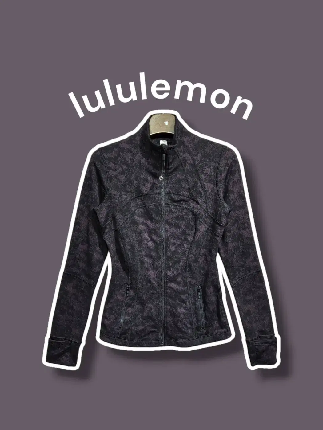 4-XS/ lululemon 룰루레몬 타이다이스타일 자켓 /0725