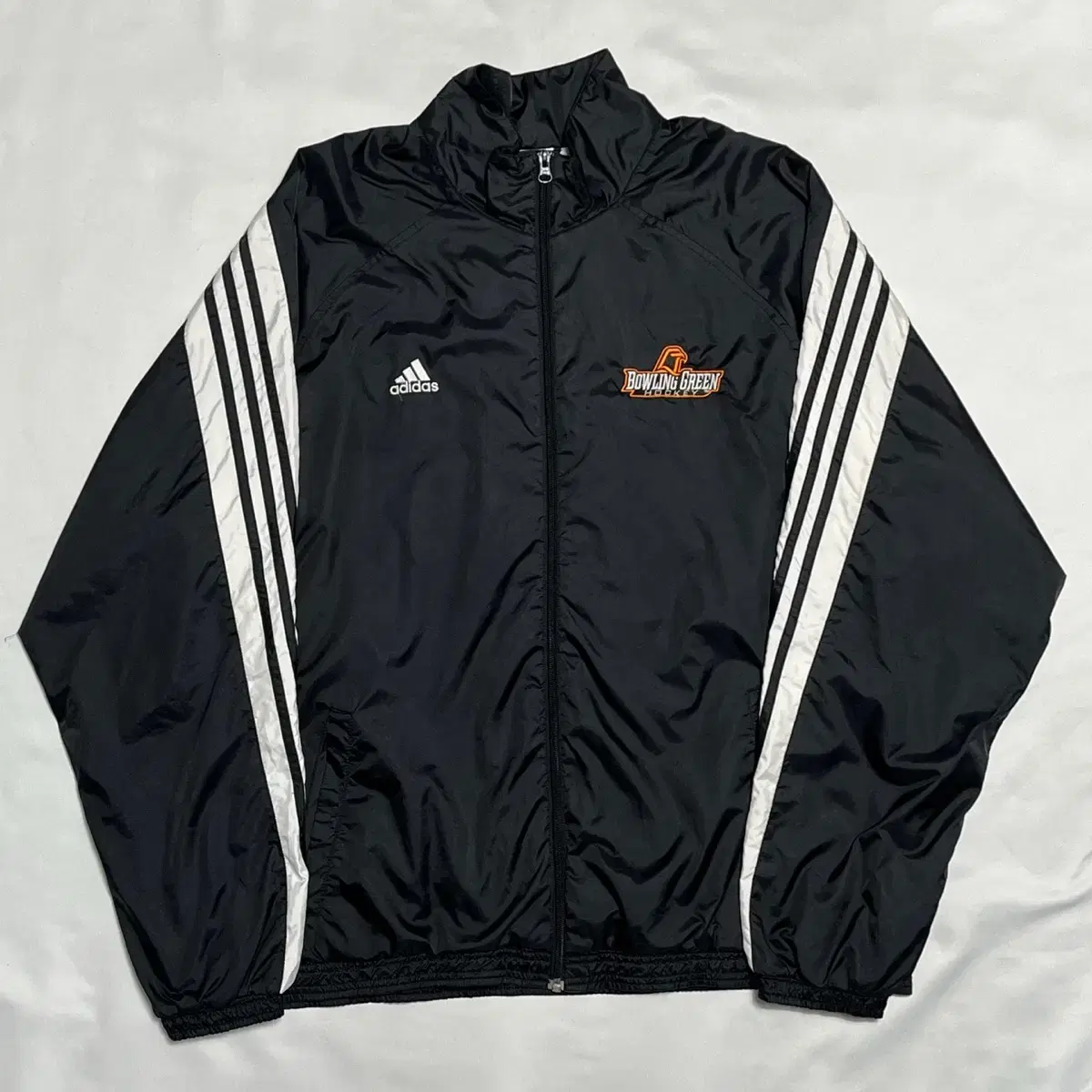 Adidas Bowling Green Hawkers Black Windbreaker