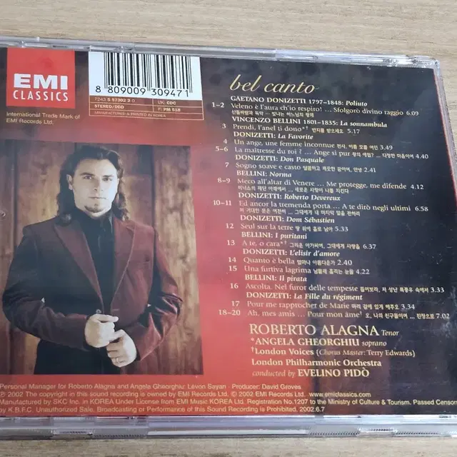 Bel canto - Roberto Alagna, Evelino Pido