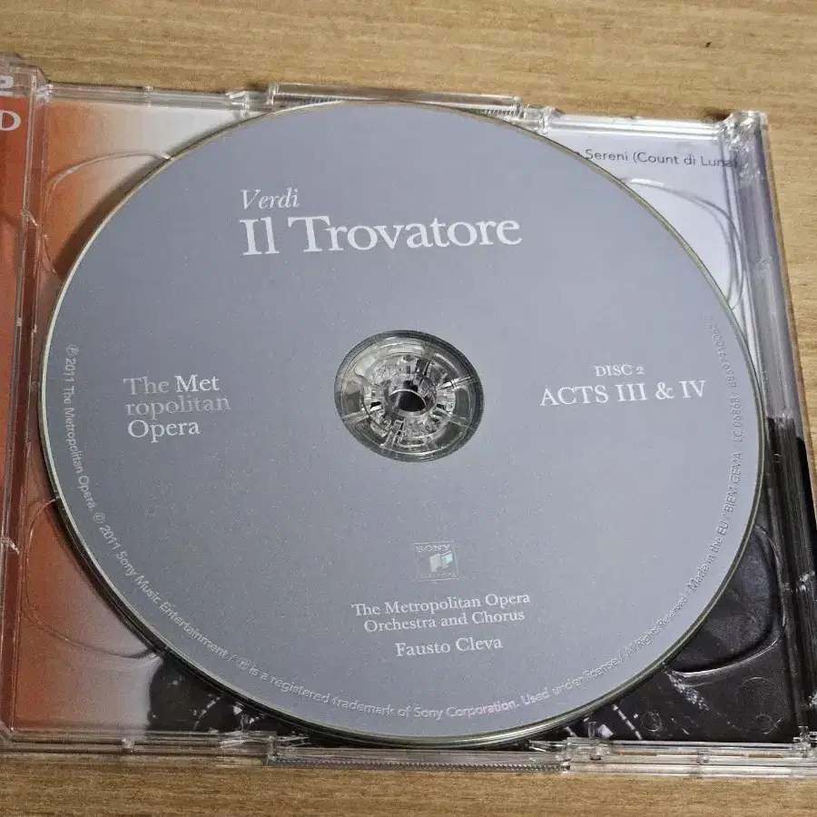 Verdi: I1 Trovatore - Cleva (수입2CD)