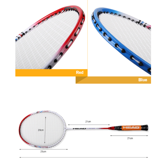 [새상품] 헤드 배드민턴 라켓 TI 인스팅트 레드블루