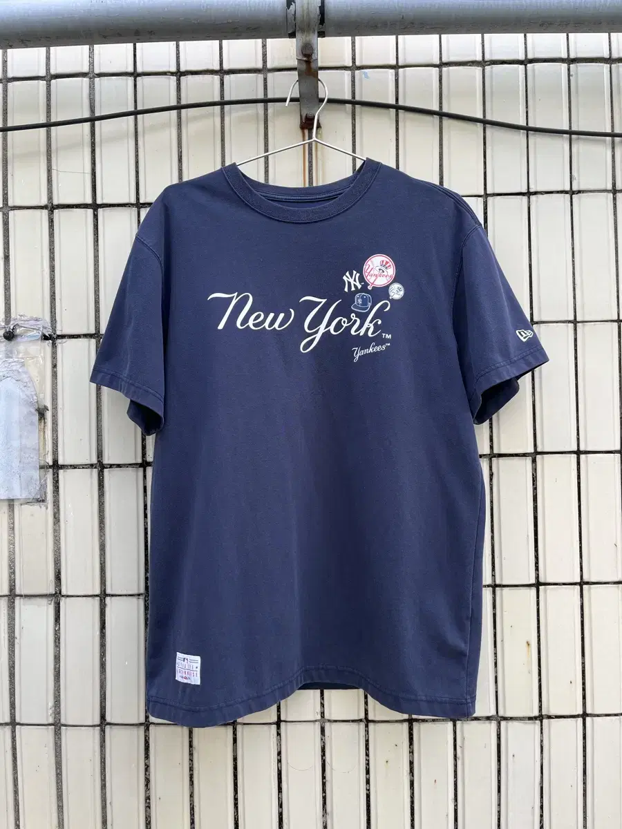 [XL]New Era New York Yankees Short Sleeve T-Shirt Navy New Era