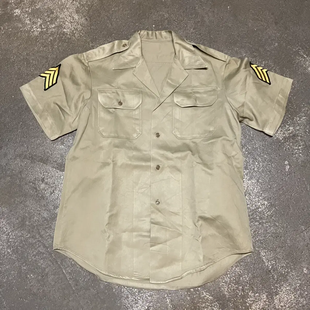 70s U.S. Army Office Shirt M