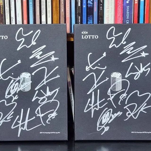 EXO LOTTO 싸인앨범 (비매)