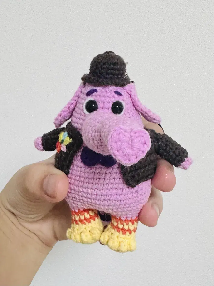 Inside-Out Knitting Bing Bong Keyring