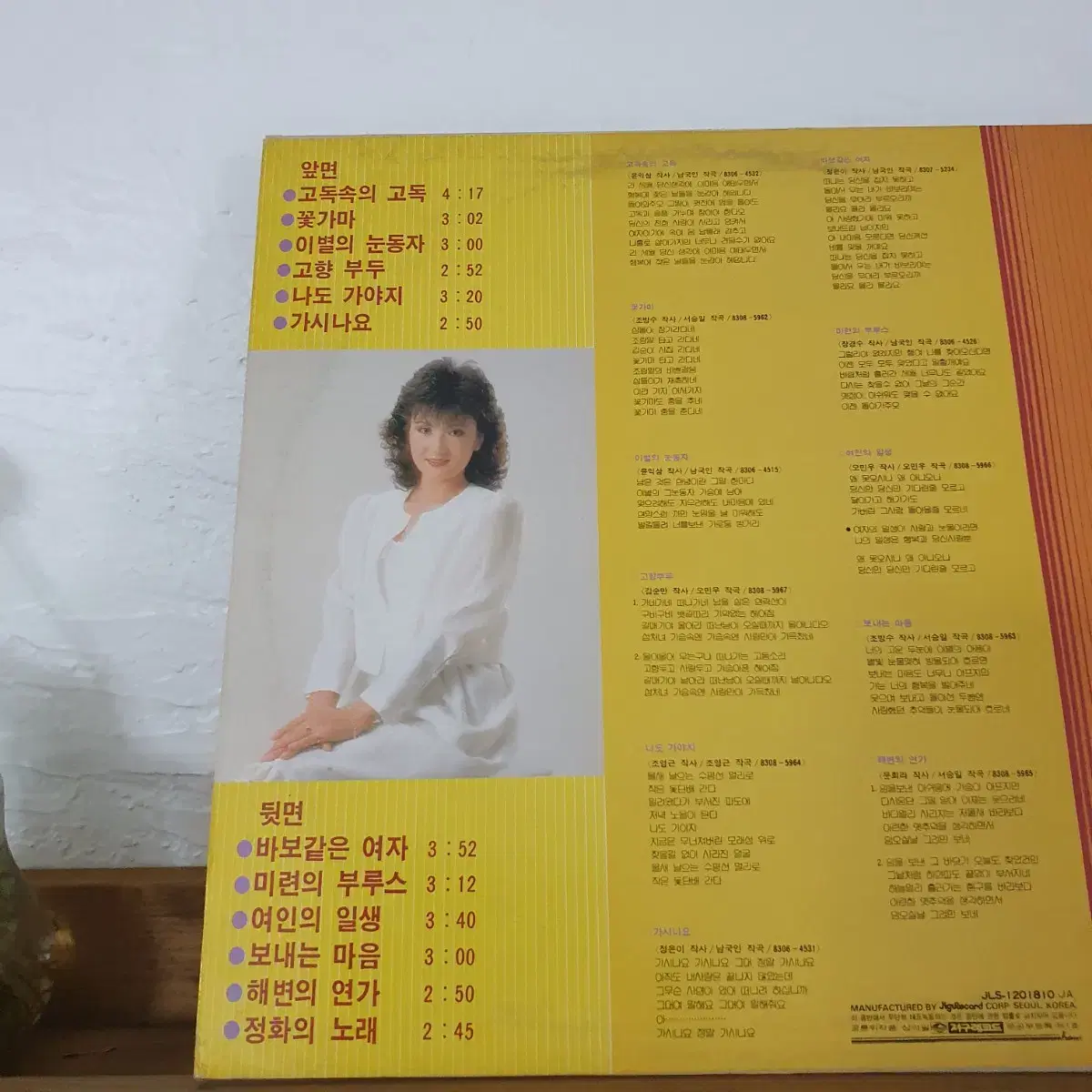 이쁜이 Solo 데뷰곡집  고은애 LP  1983    백색레이블