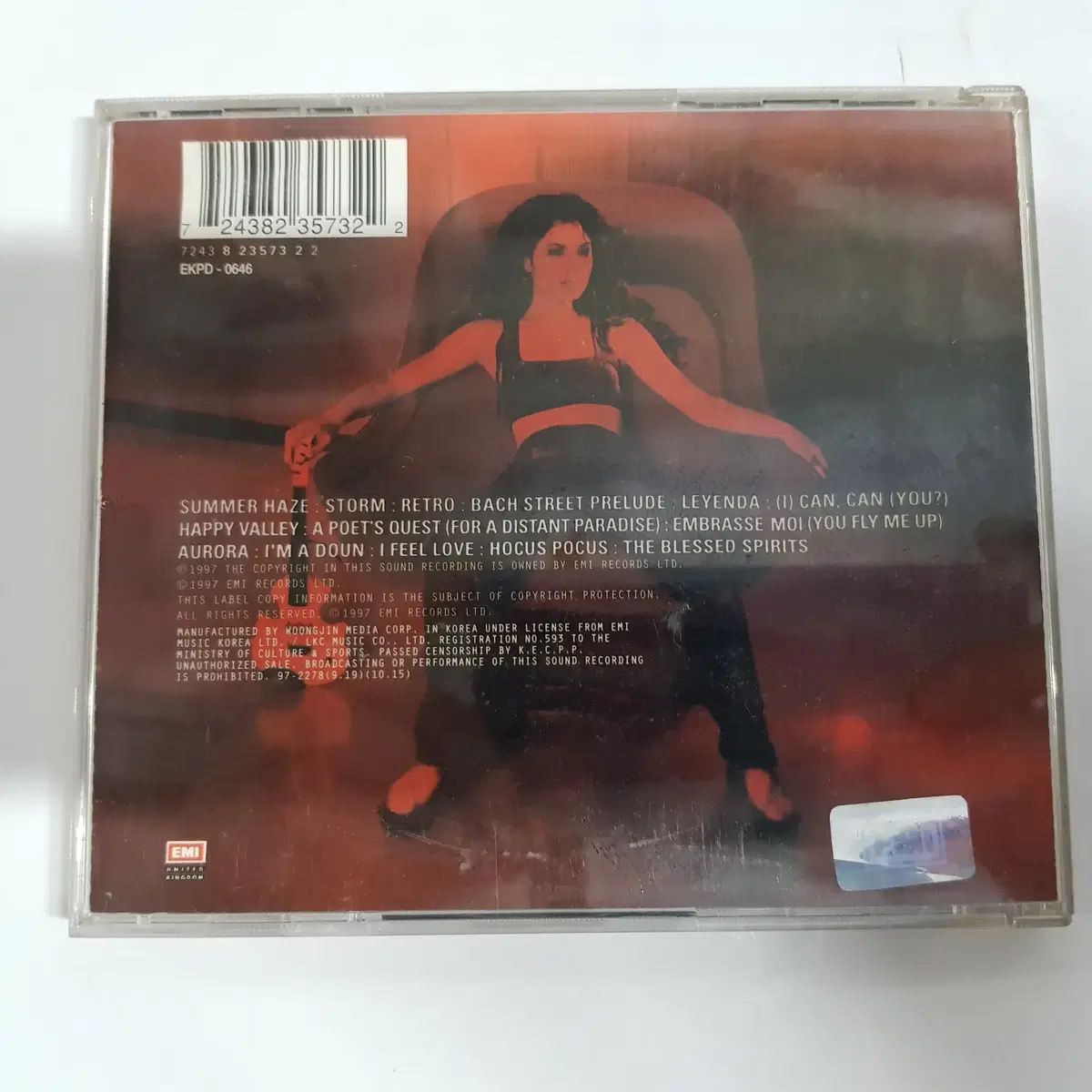 VanessaMae  폭풍 Storm  CD