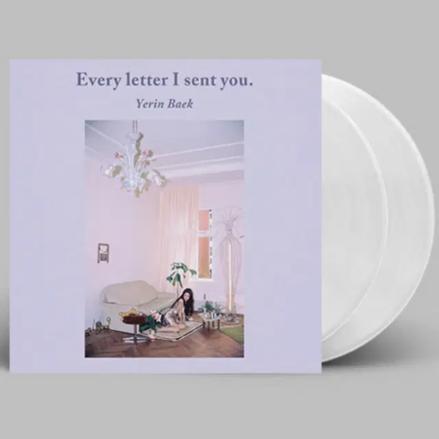 백예린 EVERY LETTER I SENT YOU LP 클리어 미개봉