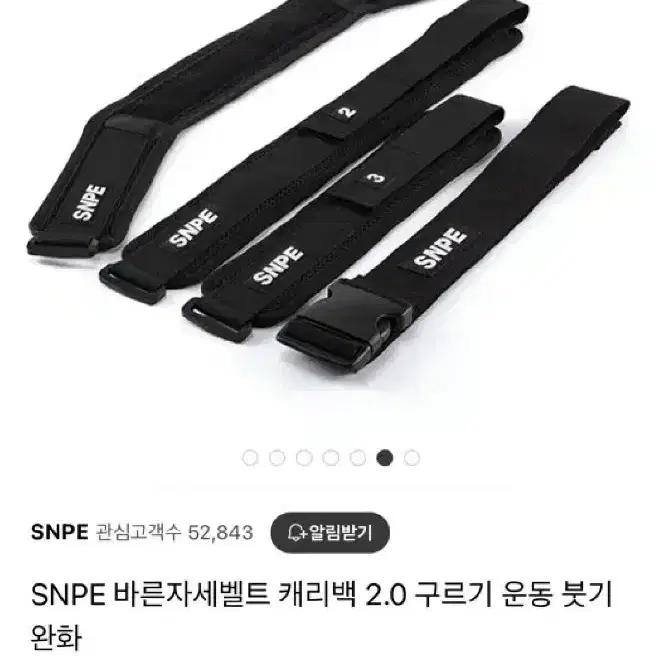 SNPE 바른자세벨트, 골반밴드 팝니다