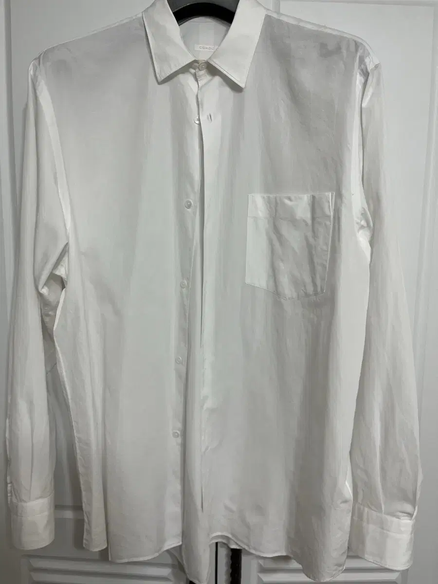 Comoli comoli shirt white 3