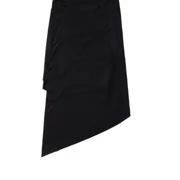 韓国 OJOS (オフォス) Drape wrap skirt OJOS Jersey Drape Wrap Skirt – DALAC SEOUL