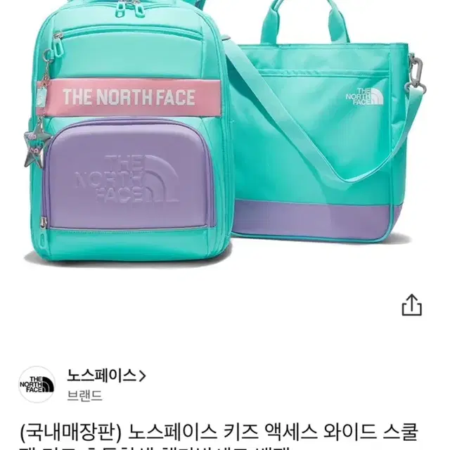 노스페이스 초등학생 책가방