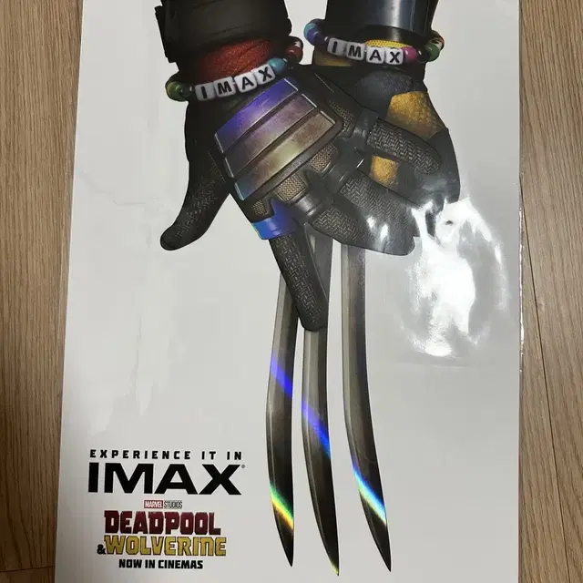 데드풀과 울버린 cgv imax 포스터 미개봉 판매