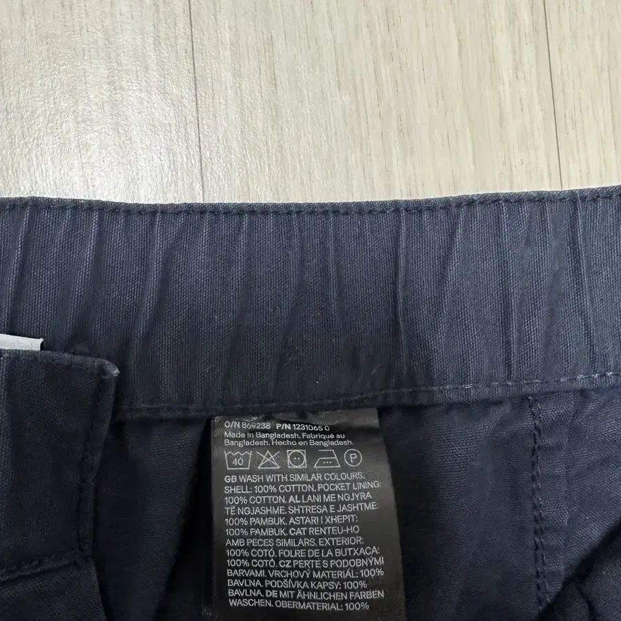 [L] h&m 릴랙스핏 워커 팬츠