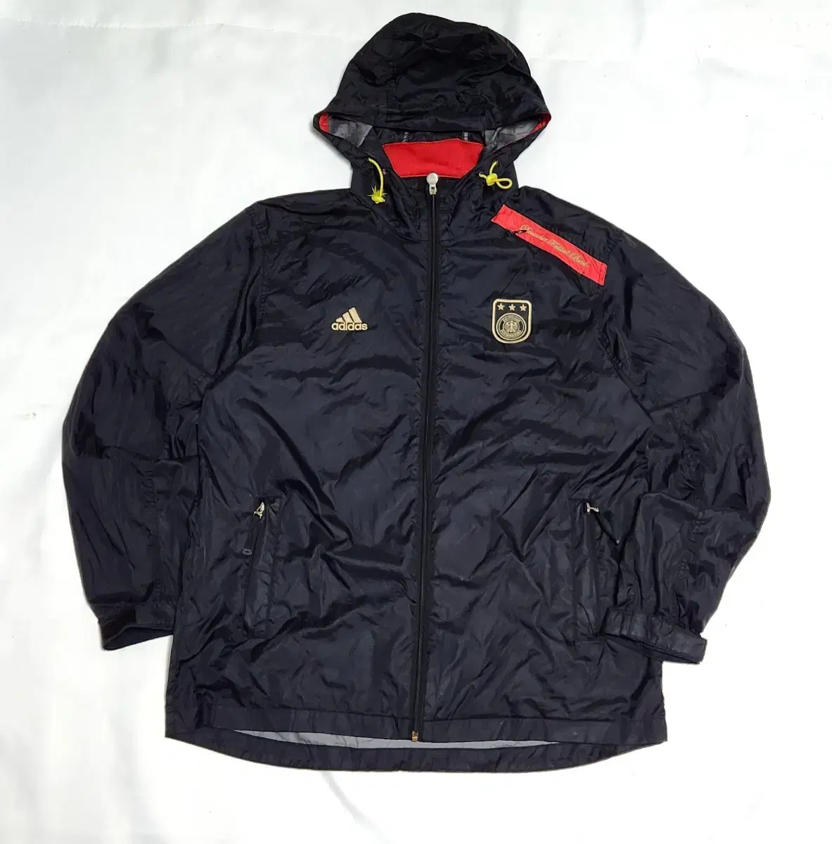 Adidas Germany National Team Windbreaker Black Hooded Jacket