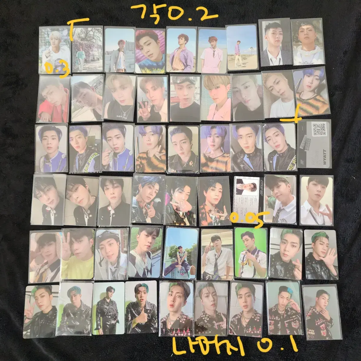 We sell onf wyatt album photocard unreleased photocard pola etc.