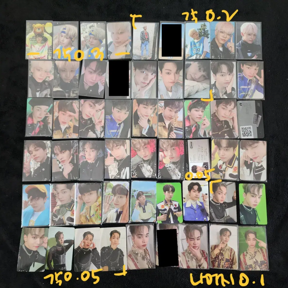 We sell onf u album photocard unreleased photocard pola etc.