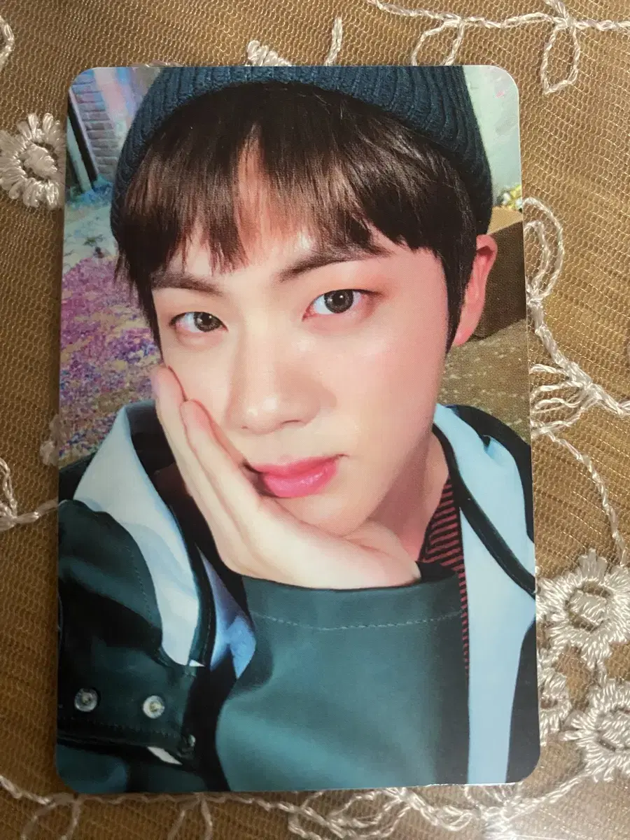 bangtan v jimin jin photocard russell tier persona bom