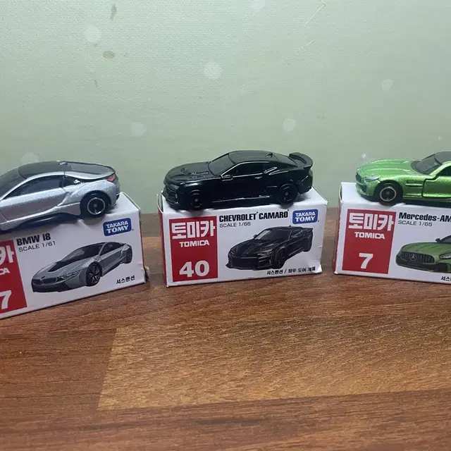 토미카 TOMICA (BMW i8,CAMARO,GT R) 일괄판매