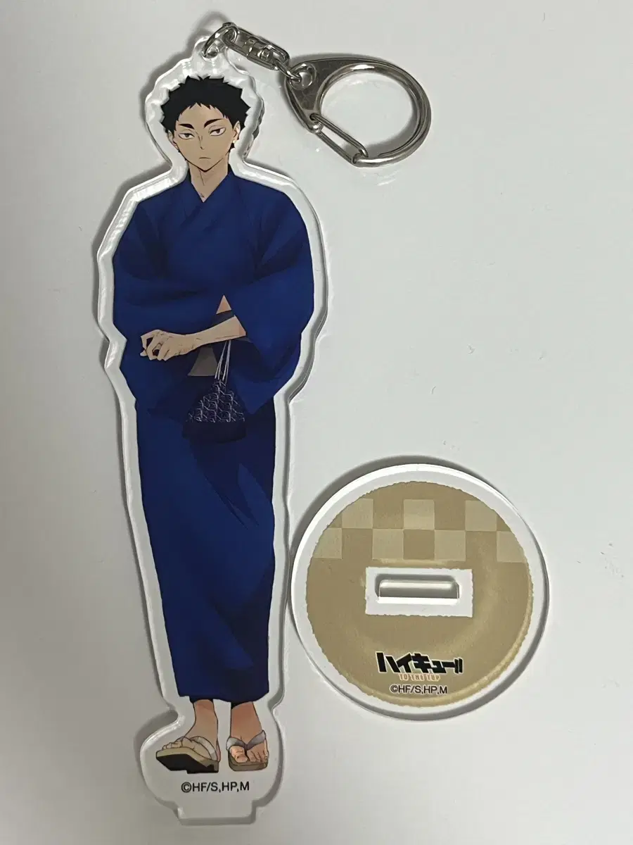 Haikyuu Akaashi Matsuri acrylic stand Key Holder