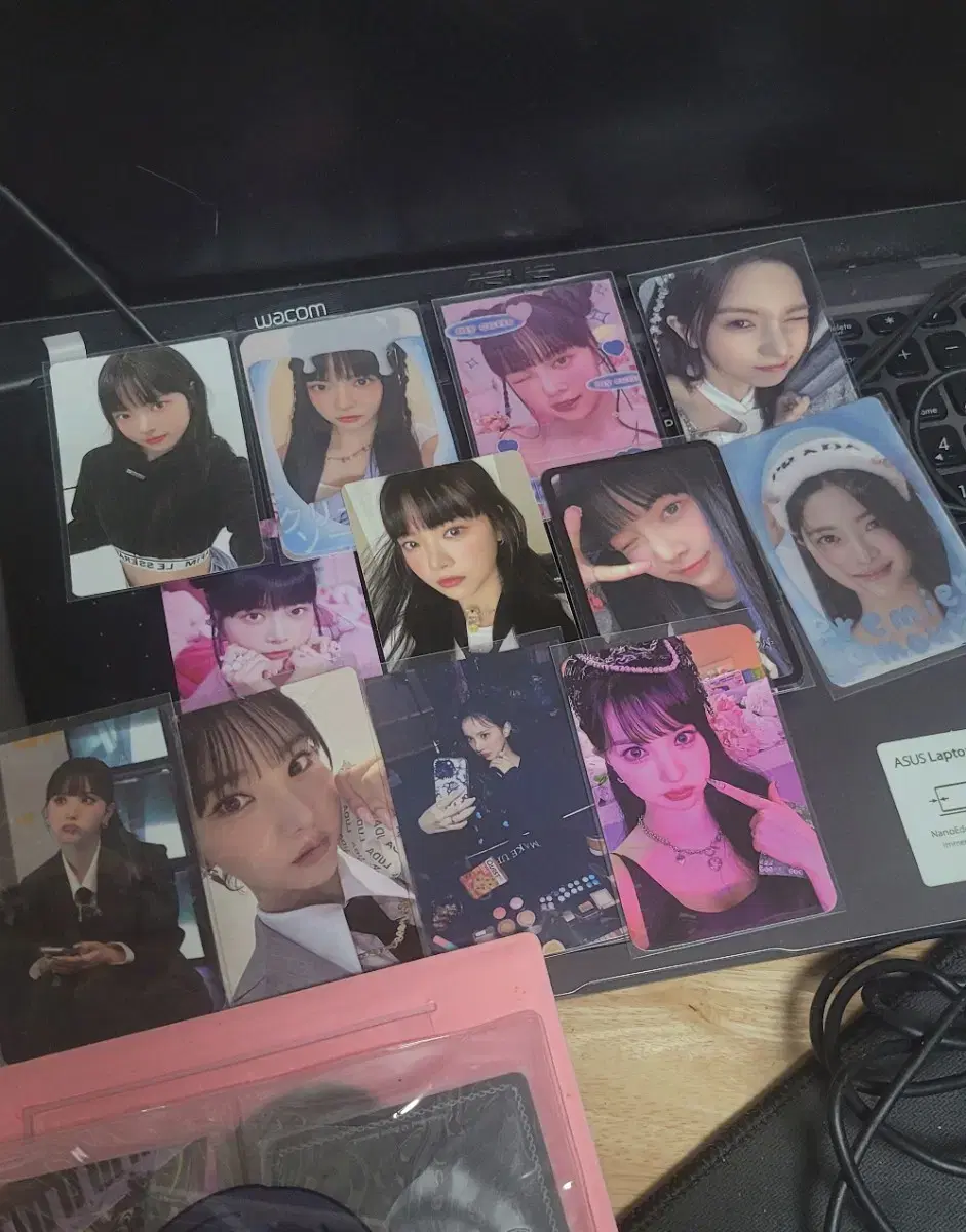 le sserafim hong eunchae viviz eunha nmixx bae photocard ld