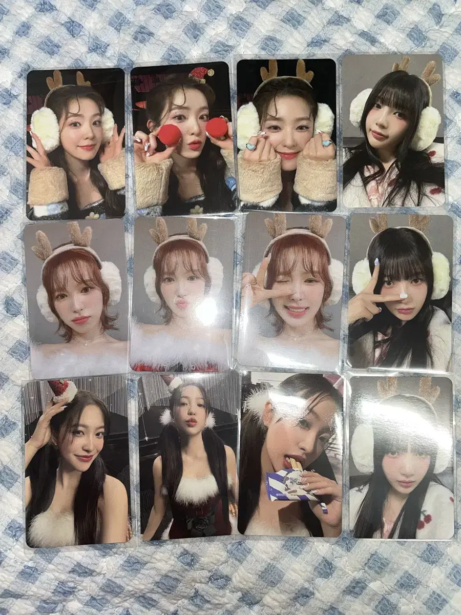 2022 red velvet Pink Christmas photocard bulk WTS (no seulgi)