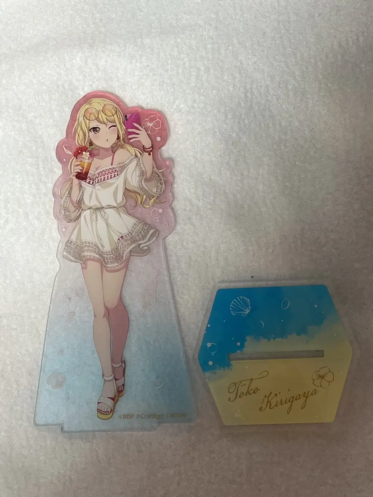 Vangdream Goods Kirigaya Touko Acrylic Stand Beautiful Girl Figure