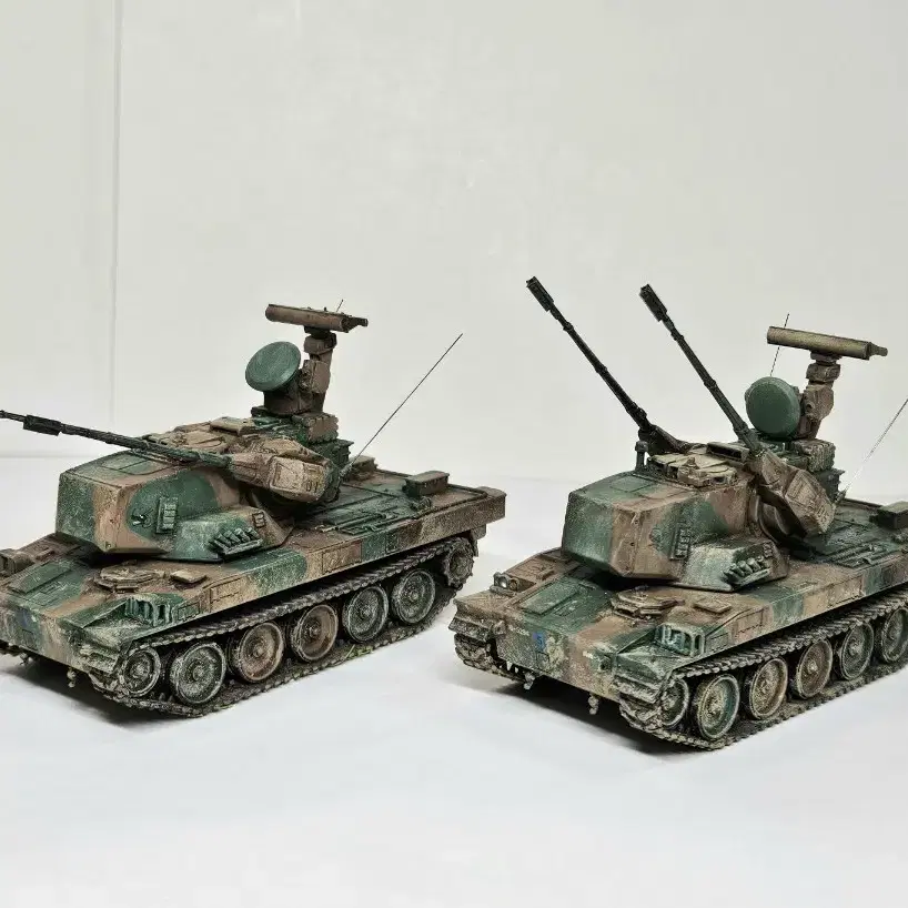 [Fujimi] JGSDF 87식 자주고사기관포 도색 완성품.