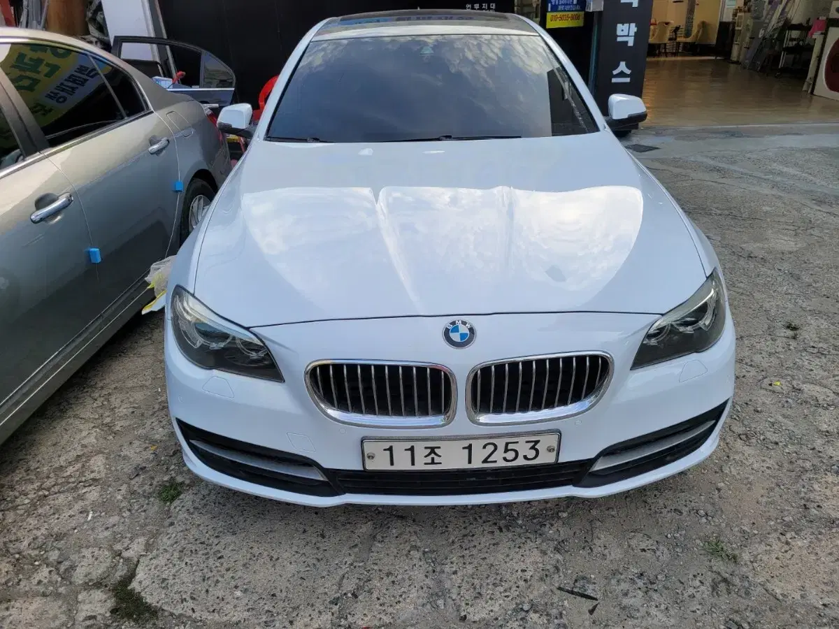 bmw 5시리즈  순정앞범퍼.뒷범퍼.사이드스컷