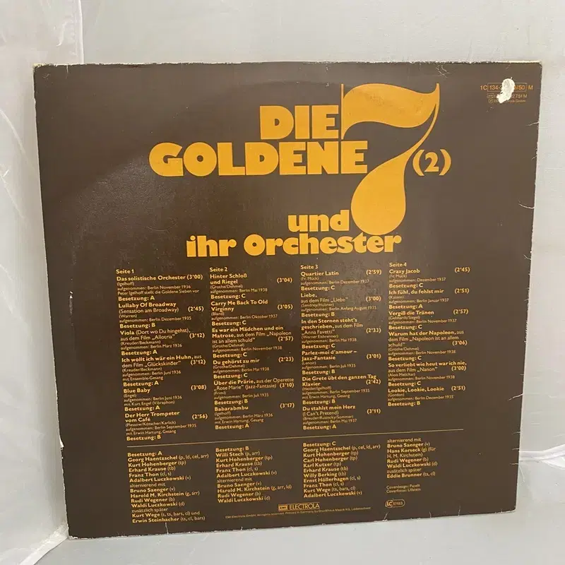 DIE GOLDENE SIEBEN  LP / AA3361