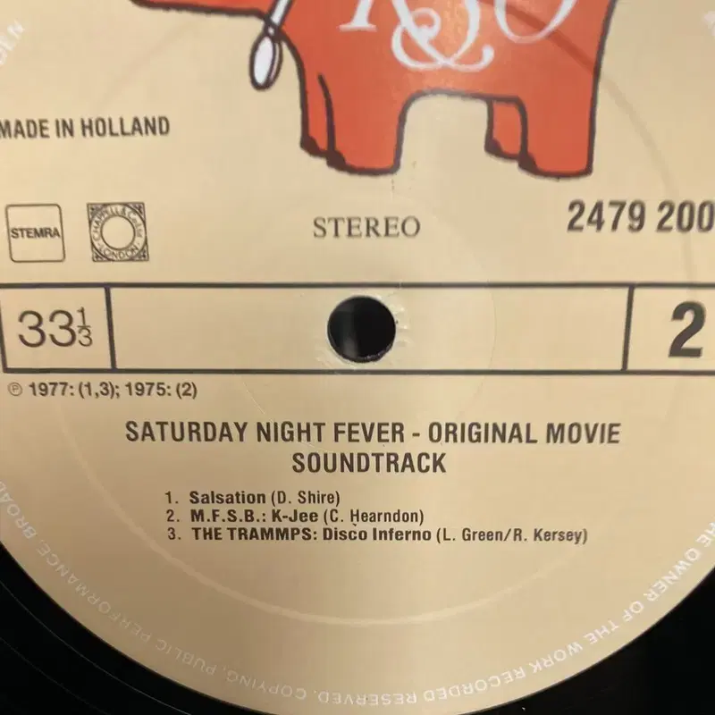 SATURDAY NIGHT FEVER LP / AA3366