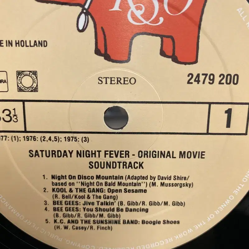 SATURDAY NIGHT FEVER LP / AA3366