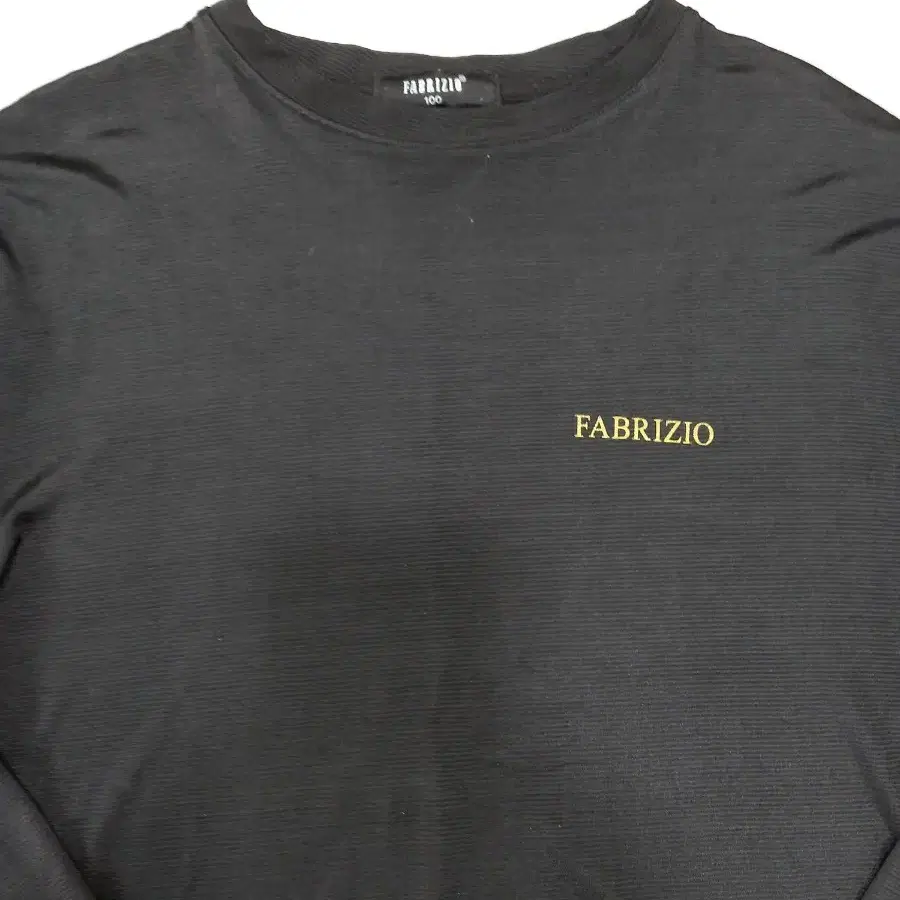 L100 FABRIZIO 냉감 스판 긴팔셔츠 블랙 L-402