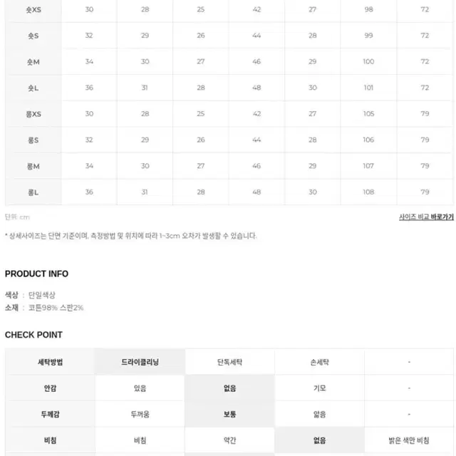 @새상품@ 하와 프렌츠 부츠컷 흑청 숏s