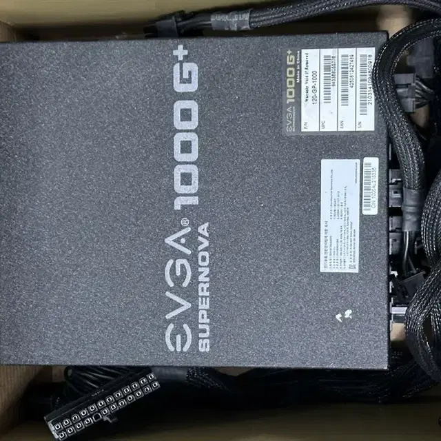 EVGA SUPERNOVA 1000G+ 80PLUS골드 파워