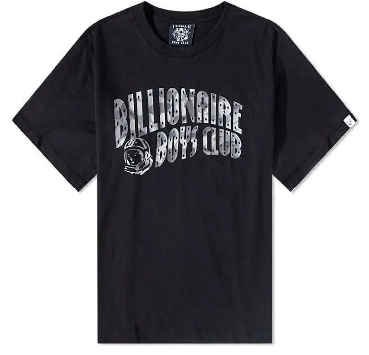 BBC Billie Nighboys Club Camo Arch Logo T-Shirt Black