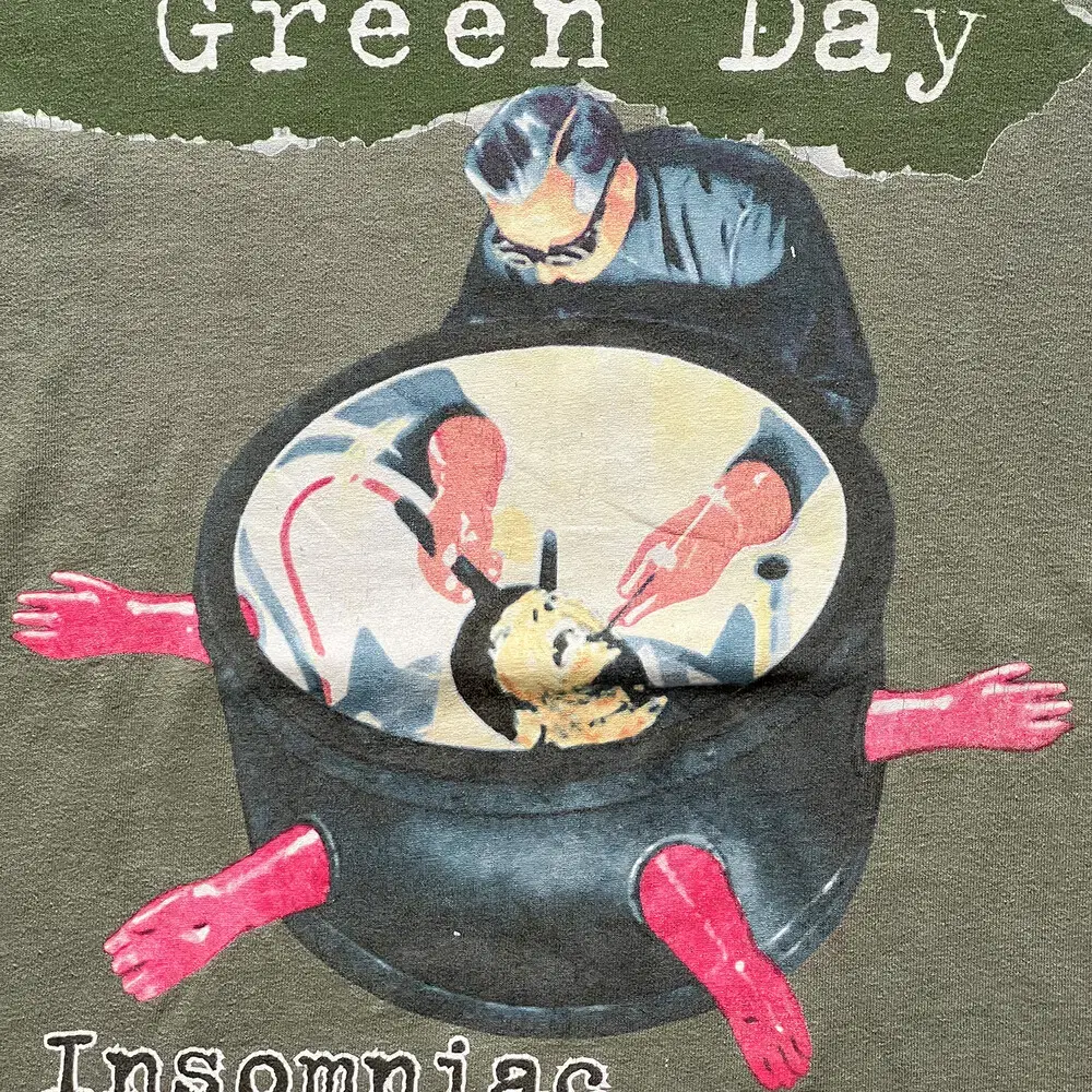 90s Green Day 그린데이 빈티지 티셔츠