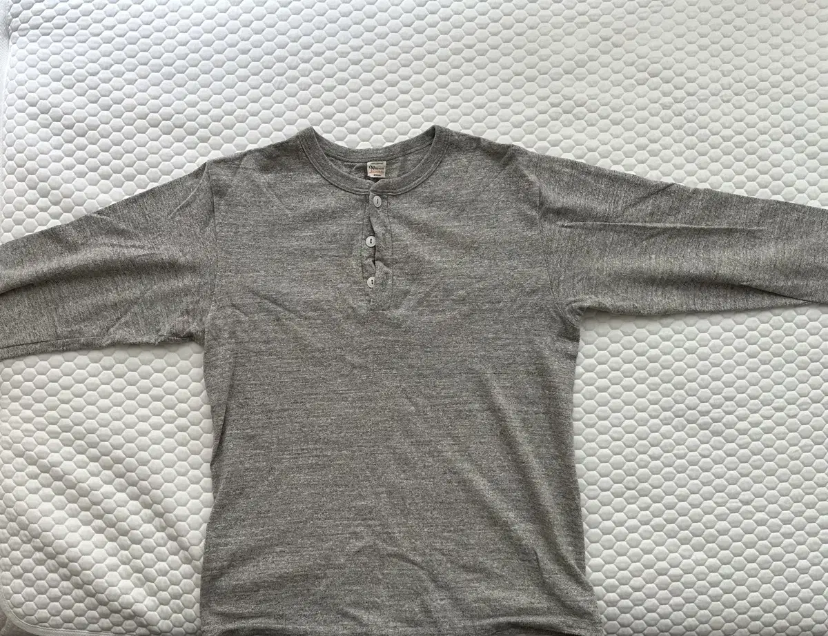 Warehouse long sleeve henry neck for sale.